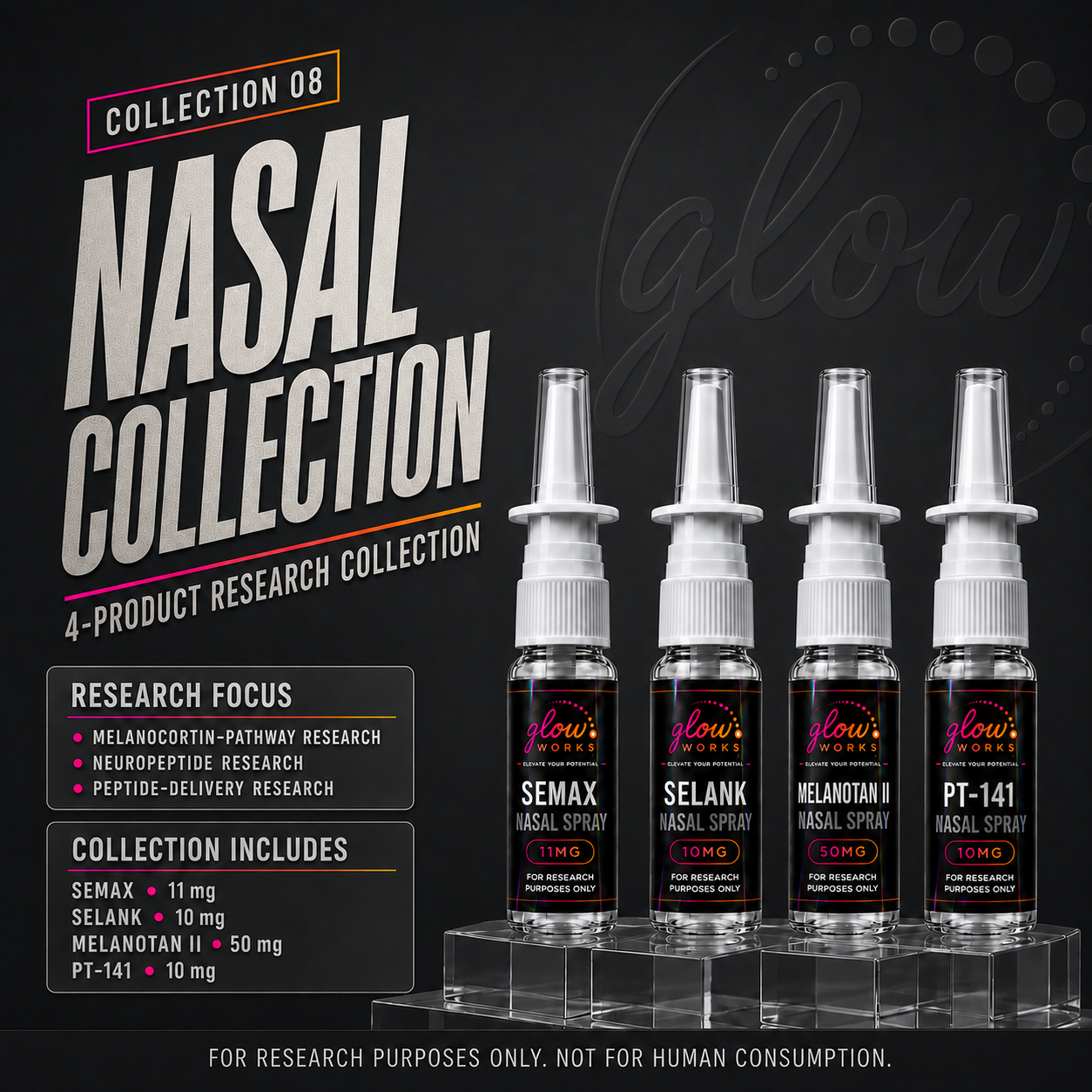 Glow Works Nasal Collection